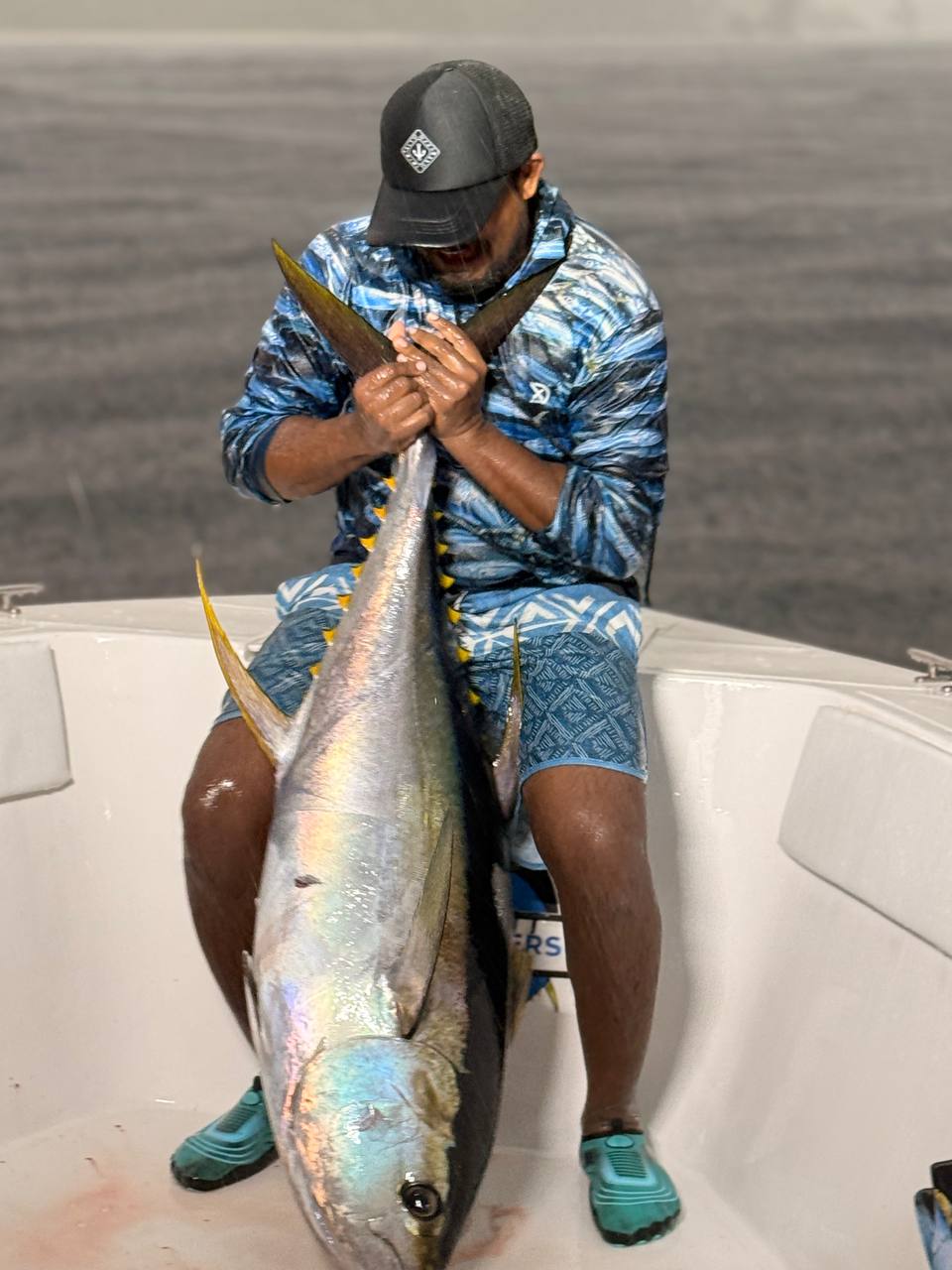 Open-water fishing experience near Dharavandhoo